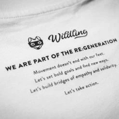 Wildling Shoes "WE ARE" T-Shirt, Weiß 10 Wildling Shoes