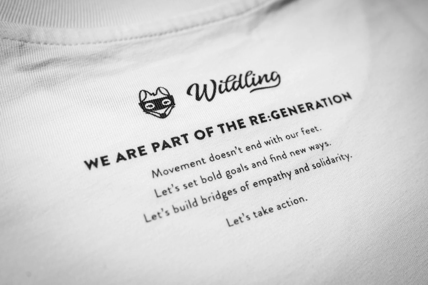 Wildling Shoes "WE ARE" T-Shirt, Weiß 5 Wildling Shoes "WE ARE" T-Shirt, Weiß