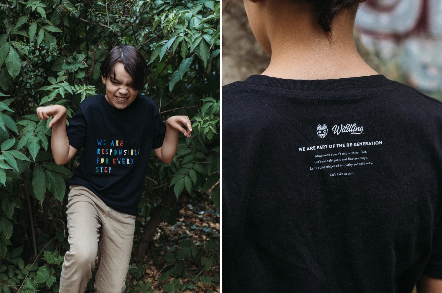 Wildling Shoes "WE ARE" T-Shirt, Kids 6 Wildling Shoes "WE ARE" T-Shirt, Kids