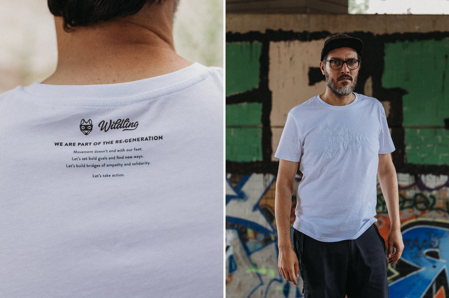 Wildling Shoes "WE ARE" T-Shirt, Weiß 6 Wildling Shoes "WE ARE" T-Shirt, Weiß